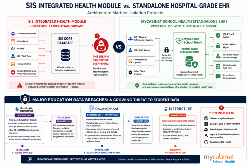 The Safest Place for Student Health Data Is NOT Inside Your SIS